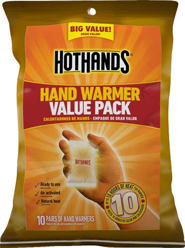 Hothands Hand Warmer Value - Pack 10 Pairs Per Pack 10 Hour - Skoutley Outdoors LLC