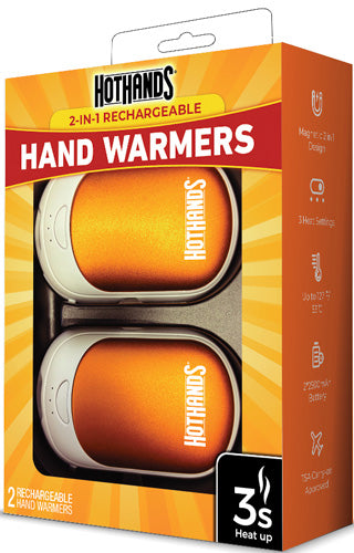 Load image into Gallery viewer, Hothands 2-in-1 Rechargeable - Hand Warmers 2 Warmers 10 Hour
