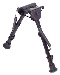 Harris Bipod Model Lm 9"-13" - W/leg Extension Notches Black - Skoutley Outdoors LLC