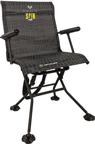 Hawk Blind Chair Stealth - Spin-360 - Skoutley Outdoors LLC