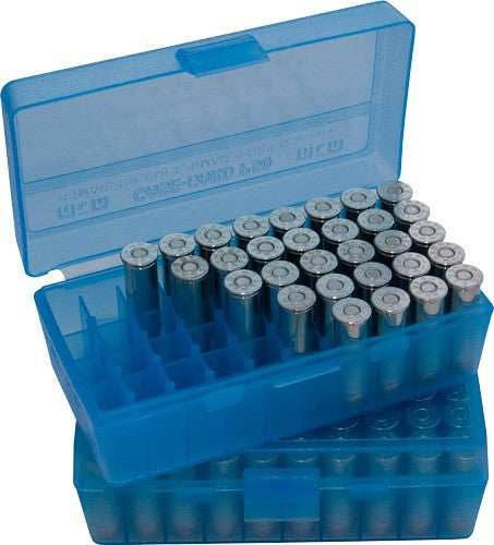 Mtm Deluxe Ammo Box 50-rounds - Rifle 223 Rem To 204 Ruger Cb - Skoutley Outdoors LLC