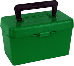 Mtm Deluxe Ammo Box 50-rounds - X-large Rifle Calibers Green - Skoutley Outdoors LLC