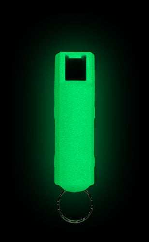 Load image into Gallery viewer, Sabre Glow In The Dark Pepper - Spray Qr Ring 25 Bursts - Skoutley Outdoors LLC
