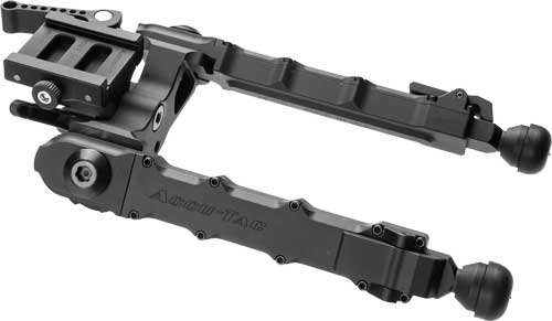 Accu-tac Bipod Hd-50 Lr 7"-10" - Arca Spec Qd Alloy Flat Black - Skoutley Outdoors LLC