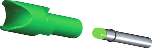 Load image into Gallery viewer, Tenpoint Lighted Xbow Nock - Alpha-brite .297&quot; Green 3pk - Skoutley Outdoors LLC
