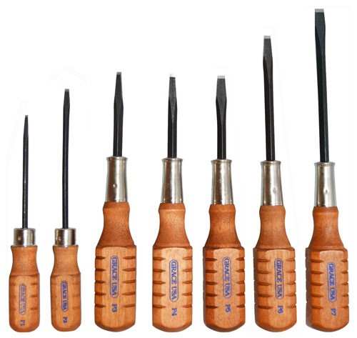 Grace Usa Screwdriver Set - Pistolsmith Gun Care Set Of 7 - Skoutley Outdoors LLC