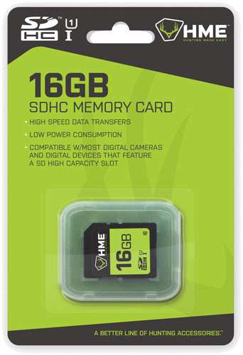 Hme Sd Memory Card 16gb 1ea - - Skoutley Outdoors LLC