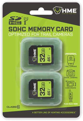 Hme Sd Memory Card 32gb 2pk - - Skoutley Outdoors LLC