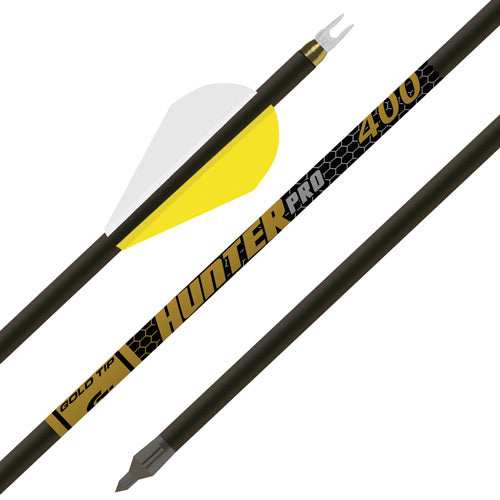 Gold Tip Arrow Hunter Pro 400 - 2" Raptor Vanes 1/2doz - Skoutley Outdoors LLC