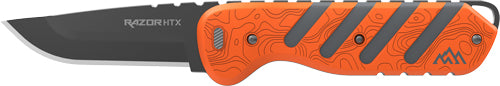 Outdoor Edge Razor Htx 3" - Fixed Gray/orage W/blade Pod