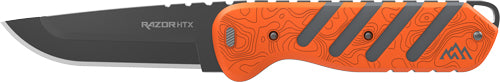 Outdoor Edge Razor Htx 3.5" - Fixed Gray/orage W/blade Pod