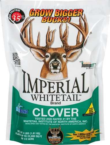 Whitetail Institute Imperial - Clover 1/2 Acre 4lb Sprng/fall - Skoutley Outdoors LLC