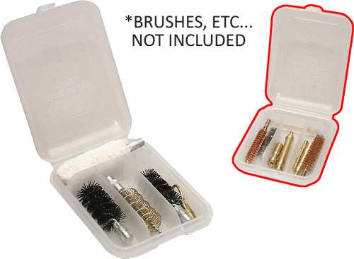 Mtm Jag & Brush Case - 4-compartments Clear - Skoutley Outdoors LLC