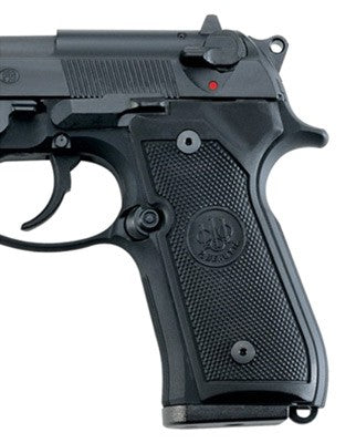 Beretta Grips 92/96 Factory - Black Plastic - Skoutley Outdoors LLC