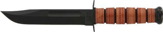 Ka-bar Fighting/utility Knife - 7" W/leather Sheath Us Army - Skoutley Outdoors LLC