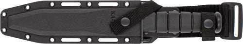 Ka-bar Fighter Knife 8" - Straight Edge W/plastic Sheath - Skoutley Outdoors LLC