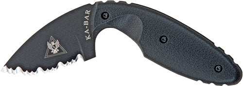 Ka-bar Tdi Knife 2.31" - Serrated W/sheath Black - Skoutley Outdoors LLC