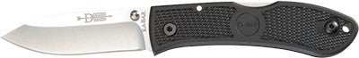 Ka-bar Dozier Folding Hunter - 3" Black - Skoutley Outdoors LLC