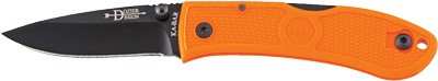 Ka-bar Dozier Folding Hunter - 3" Blaze Orange - Skoutley Outdoors LLC