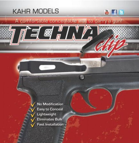Load image into Gallery viewer, Techna Clip Handgun Retention - Clip Kahr Right Side

