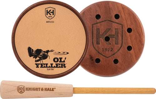 Knight And Hale Ol' Yeller - Pot Call Walnut Sla-tek - Skoutley Outdoors LLC