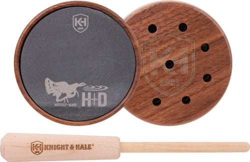 Knight And Hale Slate Pot Call - Walnut/black Slate - Skoutley Outdoors LLC