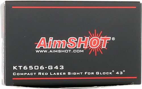 Aimshot Ultralight Laser Sight - Red Fits Glock 43 - Skoutley Outdoors LLC