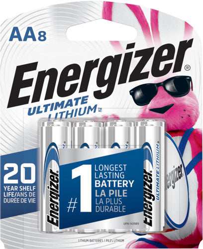 Energizer Ultimate Lithium - Batteries Aa 8-pack - Skoutley Outdoors LLC