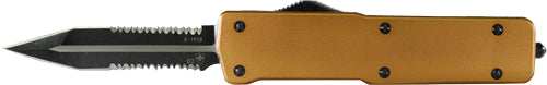 Templar Knife Large Otf Bronze - 3.5" Black Dagger Aluminum Hnd - Skoutley Outdoors LLC