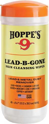 Hoppes Lead B Gone Hand Wipes - - Skoutley Outdoors LLC