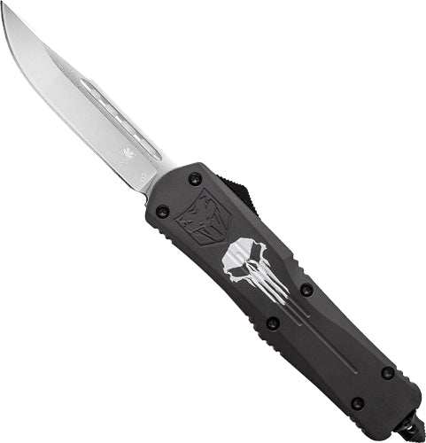 Cobratec Large Fs3 Otf Black - Punisher 3.5" D2 Steel Drp Pnt - Skoutley Outdoors LLC