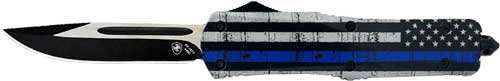 Templar Knife Large Otf Back - The Blue 3.5" Blk Drop Point - Skoutley Outdoors LLC
