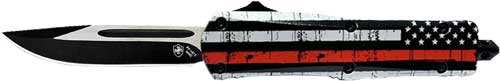 Templar Knife Large Otf Back - The Red 3.5" Blk Drop Point - Skoutley Outdoors LLC