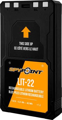 Spypoint Lithium Battery Pack - Lit-22 7.4 Volt - Skoutley Outdoors LLC