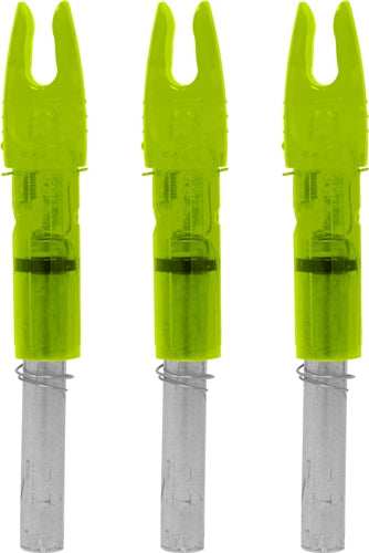 Load image into Gallery viewer, Lumenok Lighted Nock - Signature Series Green 3pk - Skoutley Outdoors LLC
