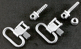 Michaels Swivel Set 1" For - Standard Rifles Silver - Skoutley Outdoors LLC