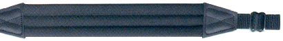 Butler Creek Padded Sling - 1"x48" Black - Skoutley Outdoors LLC