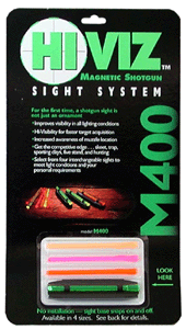 Hiviz M400 Shotgun Front Sight - Magnetic For .328-.437