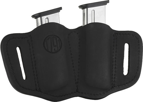 1791 M2.1 Double Mag Carrier - For Single Stack Mags Black