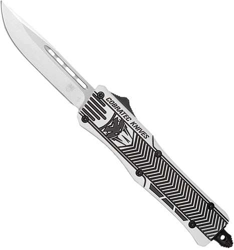 Cobratec Medium Ctk1 Otf - Certakote Arctic White 3" D2 - Skoutley Outdoors LLC