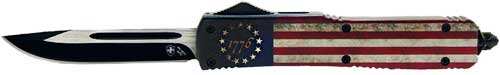 Templar Knife Slim Otf Betsy - Ross Flag 3.1" Black Drop Pnt - Skoutley Outdoors LLC