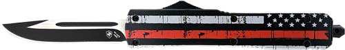 Templar Knife Slim Otf Back - The Red 3.1" Blk Drop Point - Skoutley Outdoors LLC