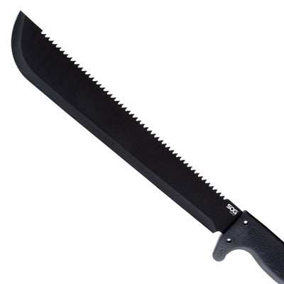 Sog Machete Sogfari 13" - Black W/sheath - Skoutley Outdoors LLC