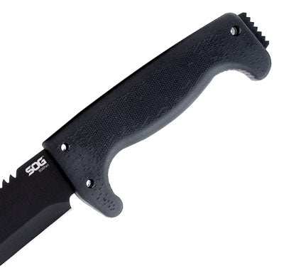 Sog Machete Sogfari 13" - Black W/sheath - Skoutley Outdoors LLC