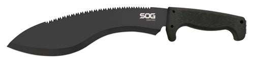 Sog Machete Sogfari Kukri - Black W/sheath - Skoutley Outdoors LLC