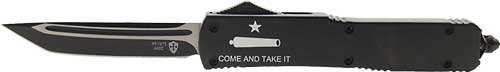 Templar Knife Slim Otf Come - And Take It 3.1" Black Tanto - Skoutley Outdoors LLC