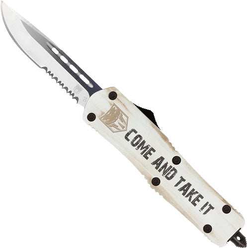 Cobratec Medium Fs3 Otf Come - And Take It 3" Drop Pnt Srrtd - Skoutley Outdoors LLC