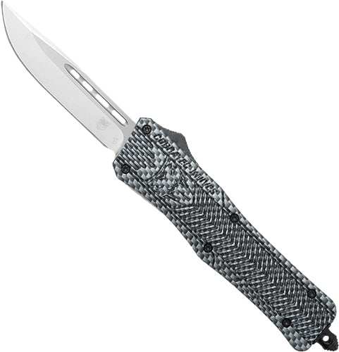Cobratec Medium Ctk1 Otf - Carbon Fiber 3" Drop Point - Skoutley Outdoors LLC