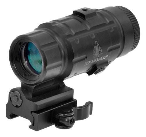 Utg 3x Magnifier Flip To Side - Qd Mount - Skoutley Outdoors LLC