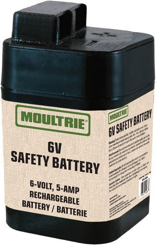 Moultrie Battery Rechargeable - 6-volt 5-amp Safety Sealed - Skoutley Outdoors LLC
